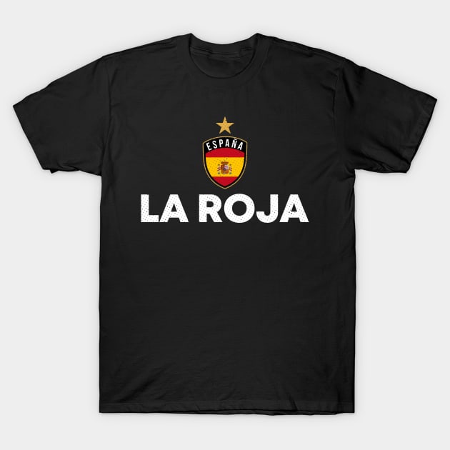 La Roja Espana Spain T-Shirt by zeno27